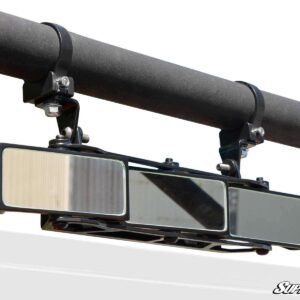 3 Panel Rear View Mirror with 1.75" Clamps