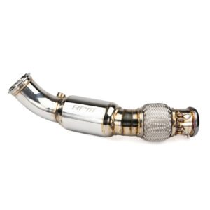 RPM Can-Am Maverick R Turbo 3" BIG MOUTH Mid Pipe - With 6" Resonator