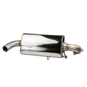 RPM 2020-2026 Polaris RZR PRO XP & Turbo R / Pro S Sport Muffler, Slip-On Catless Sport Muffler