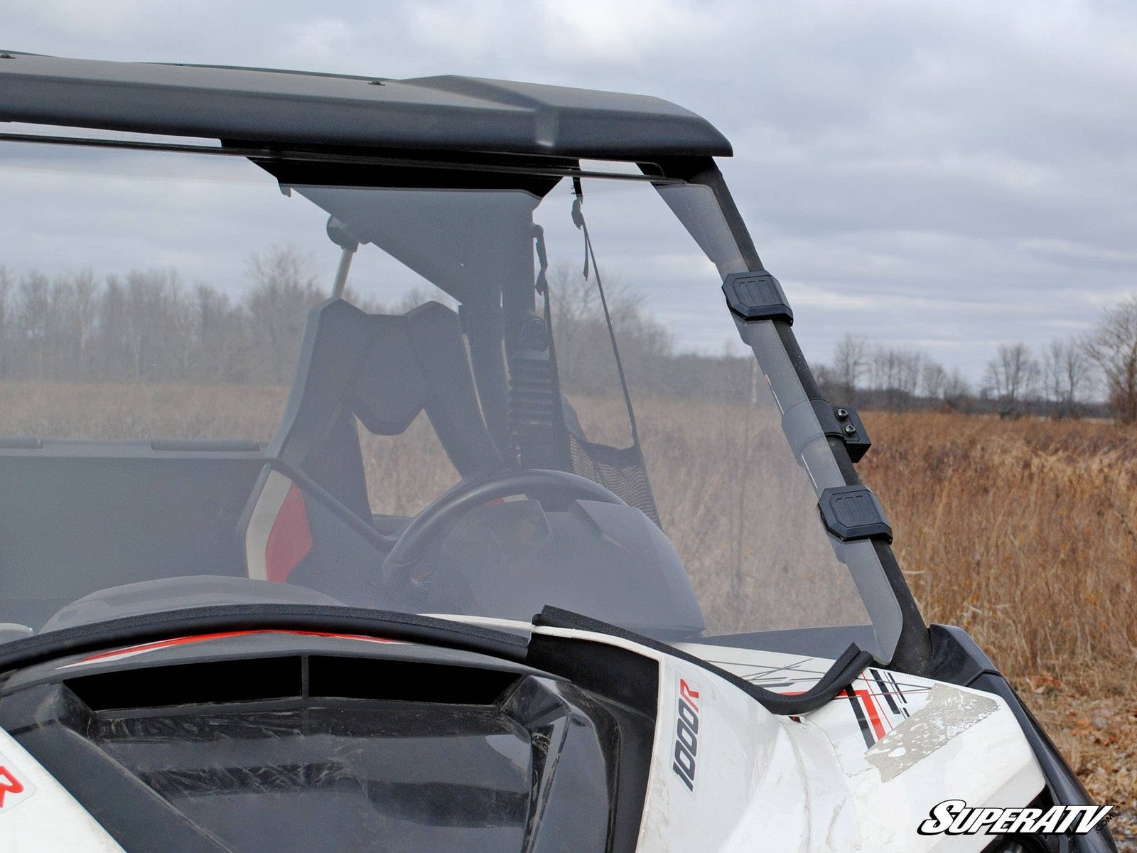 Can-Am Maverick Scratch Resistant Full Windshield - Image 3