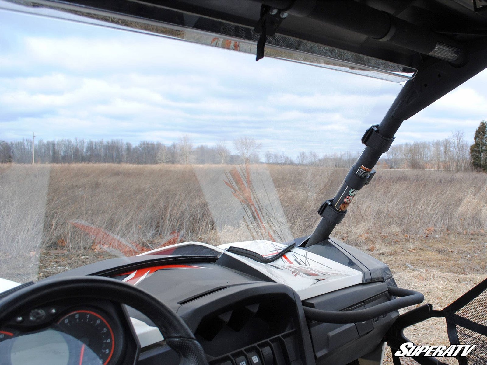 Can-Am Maverick Scratch Resistant Full Windshield - Image 6
