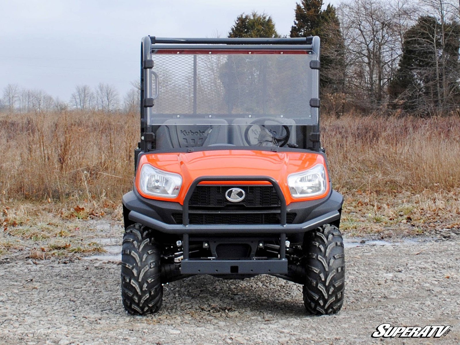 Kubota RTV Scratch-Resistant Full Windshield - Image 2